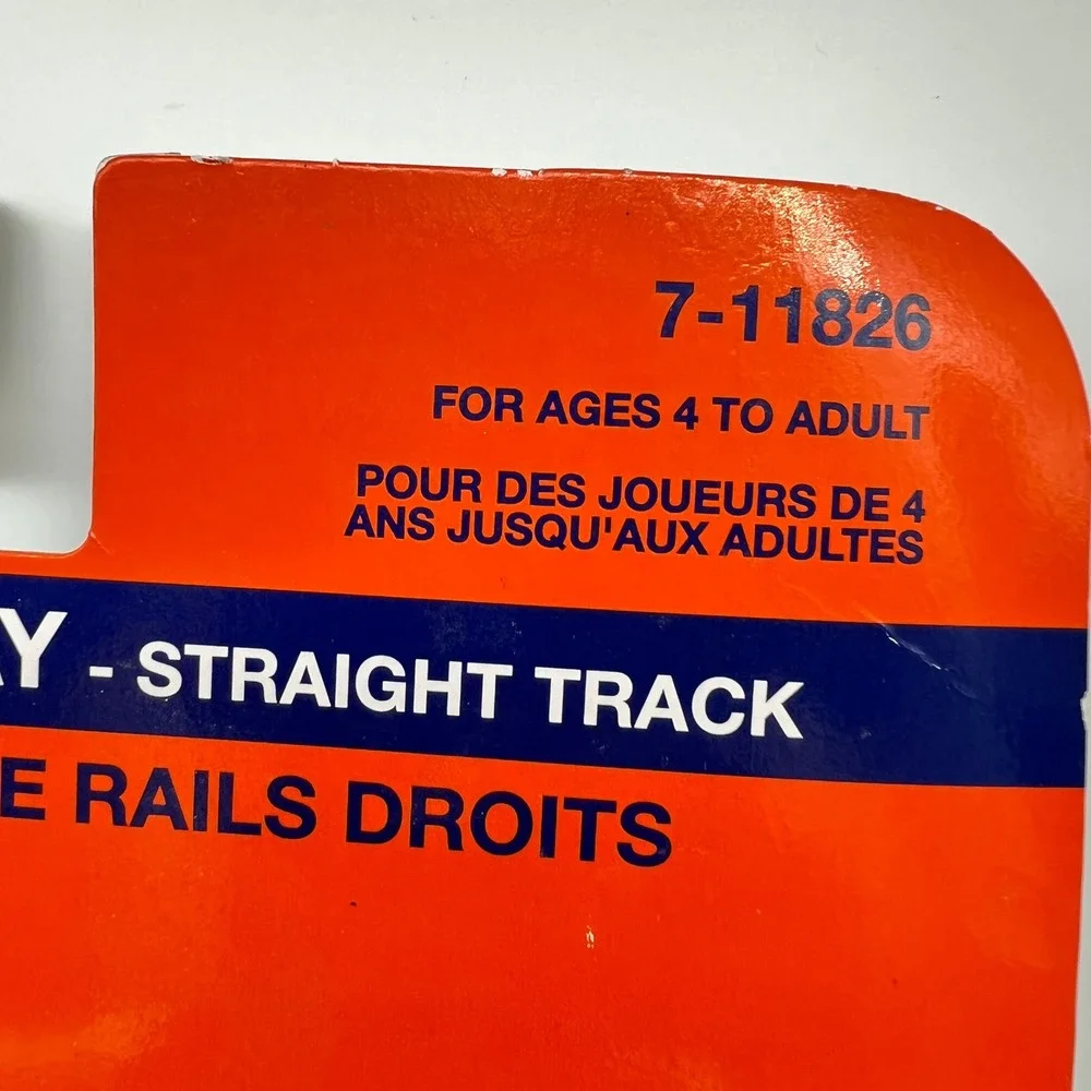 Lionel 3x 12Pk Straight Track 7-11826 Ready-To-Play G Train Track Accessory